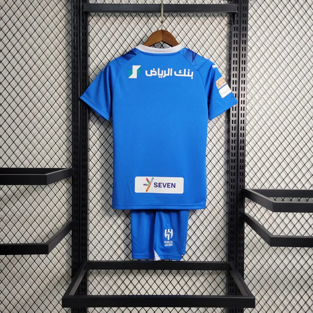 Arabie Saoudite Al-Hilal maillot Domicile ensemble Enfant 2023 2024