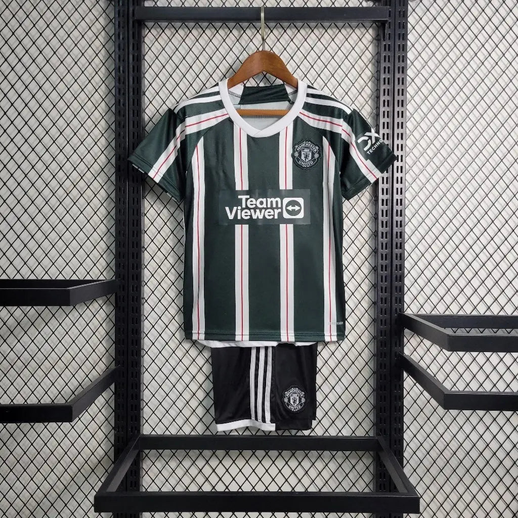 Manchester United maillot Extérieur ensemble Enfant 2023 2024