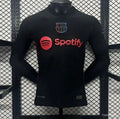 Maillot 24/25 Barcelone Noir Manches Longues
